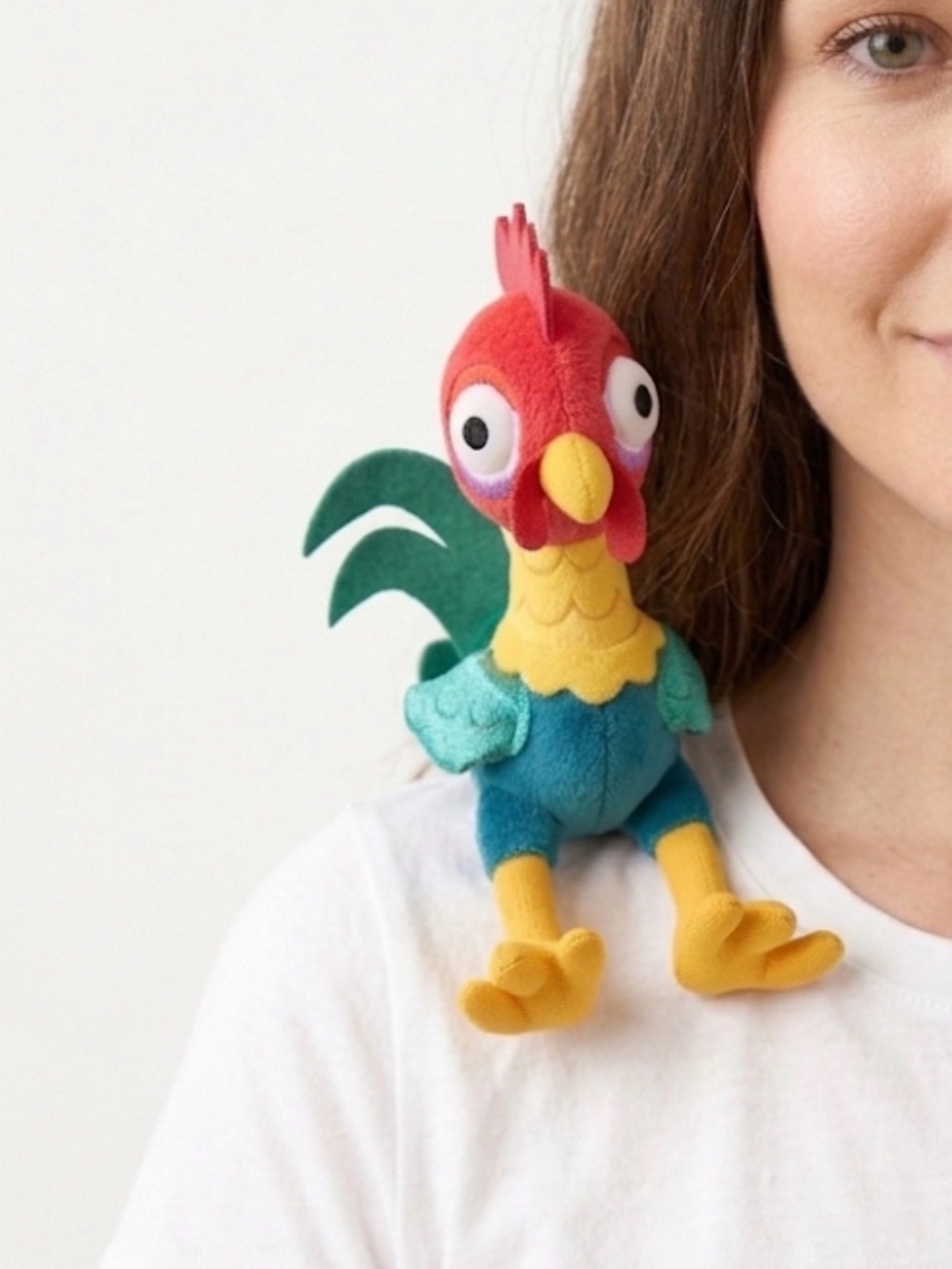 New Disney Parks Exclusive Hei Hei Moana Shoulder Magnetic Plush toy
